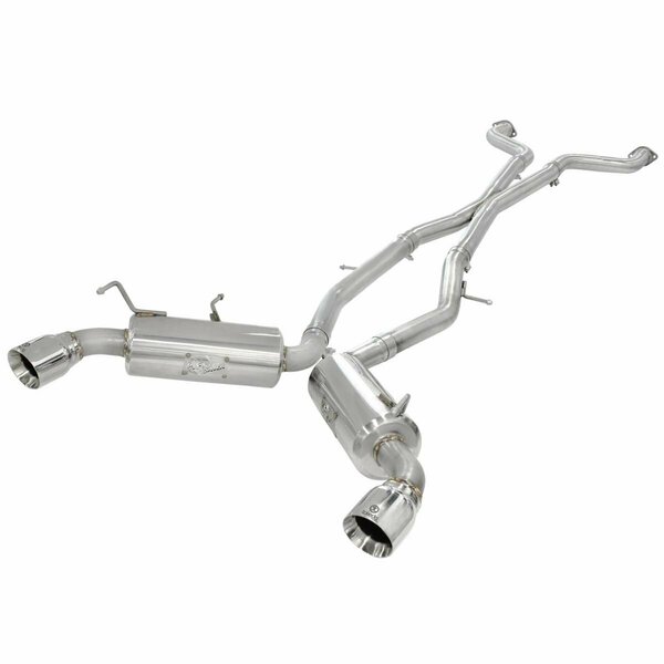 Advanced Flow Engineering 4936107 37 oz Dual Exhaust System for 2009-2014 Nissan A15-4936107